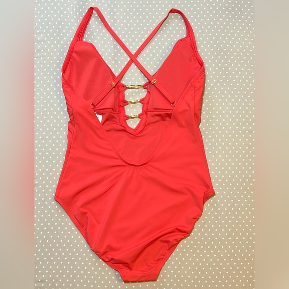 Bleu Rod Beattie One-Piece Plunge Swimsuit - Picture 7 of 12